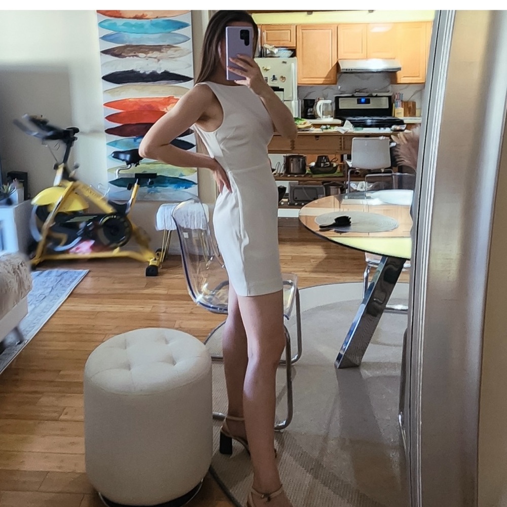 H&M white Mini Dress
